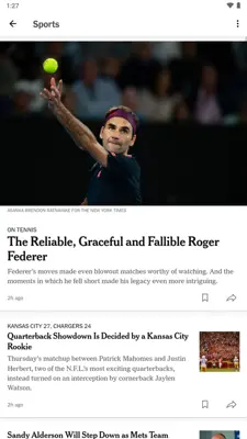 The New York Times android App screenshot 6