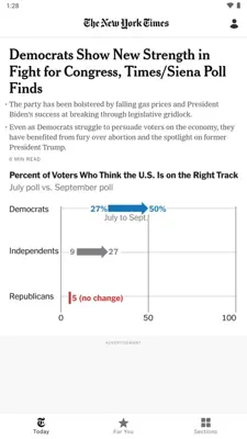 The New York Times android App screenshot 8